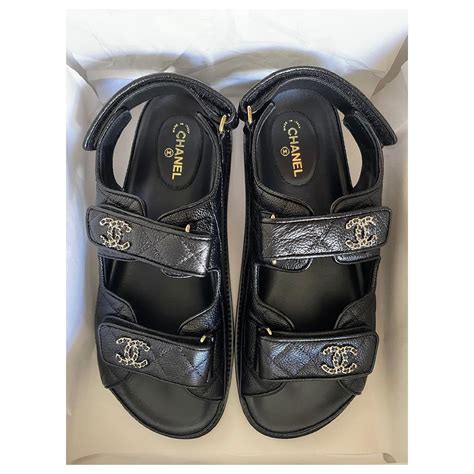 chanel dad sandals fit.